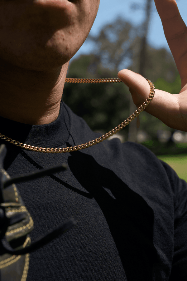 "Unbreakable" Cuban (Gold) 5mm