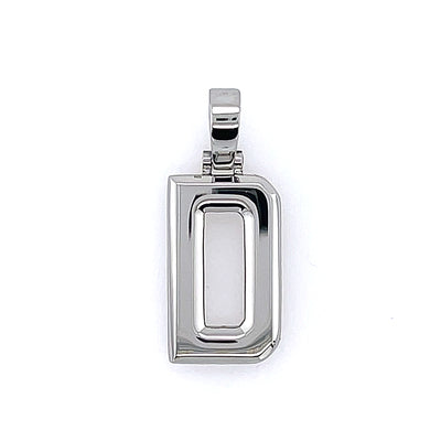 Varsity Initial Pendant (Silver)