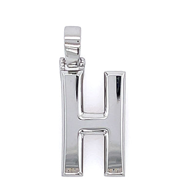 Varsity Initial Pendant (Silver)