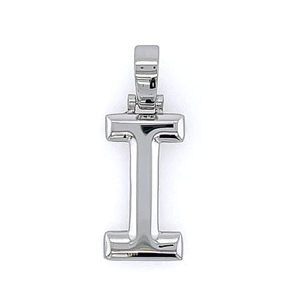 Varsity Initial Pendant (Silver)