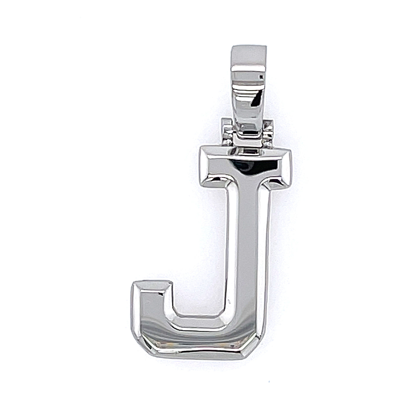 Varsity Initial Pendant (Silver)