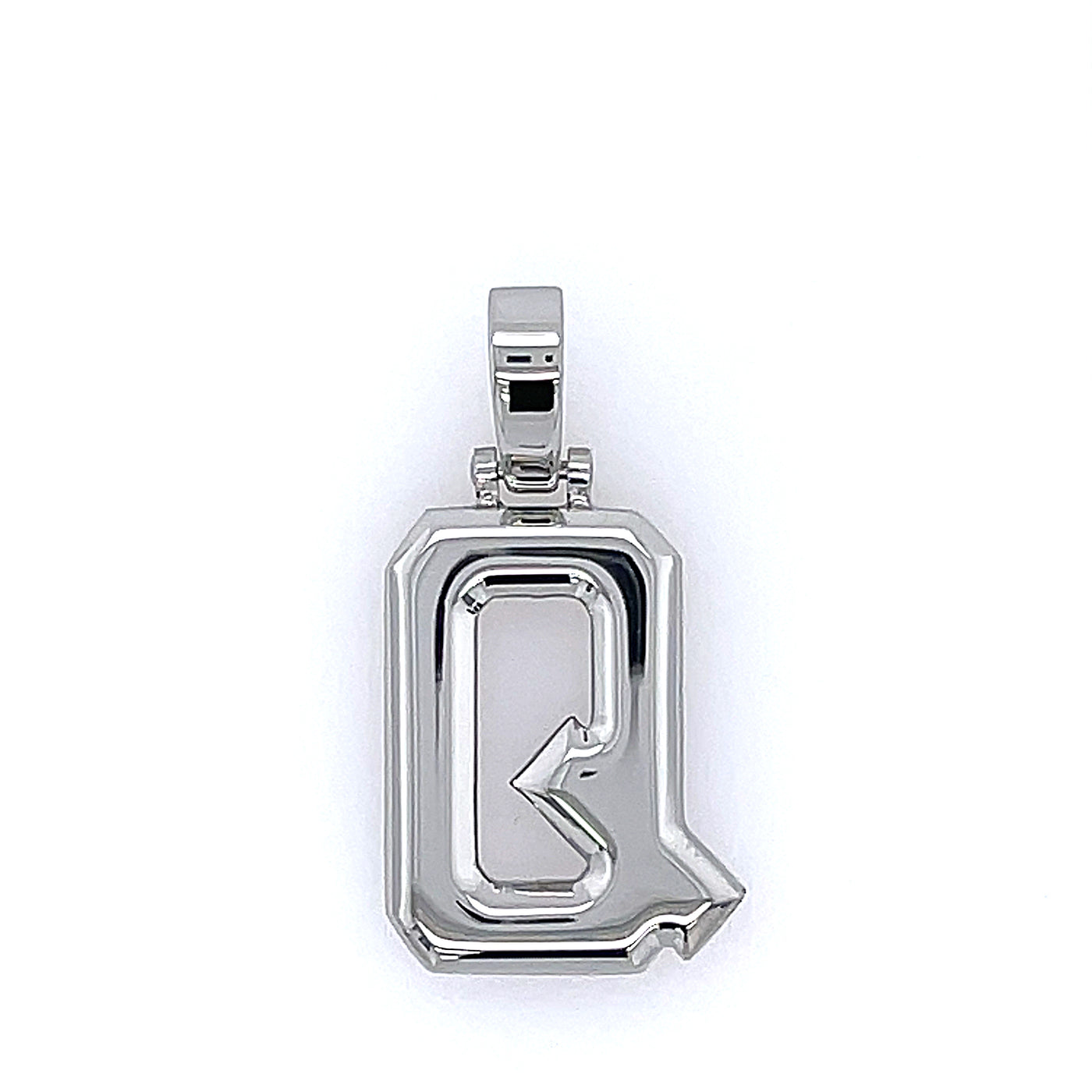 Varsity Initial Pendant (Silver)