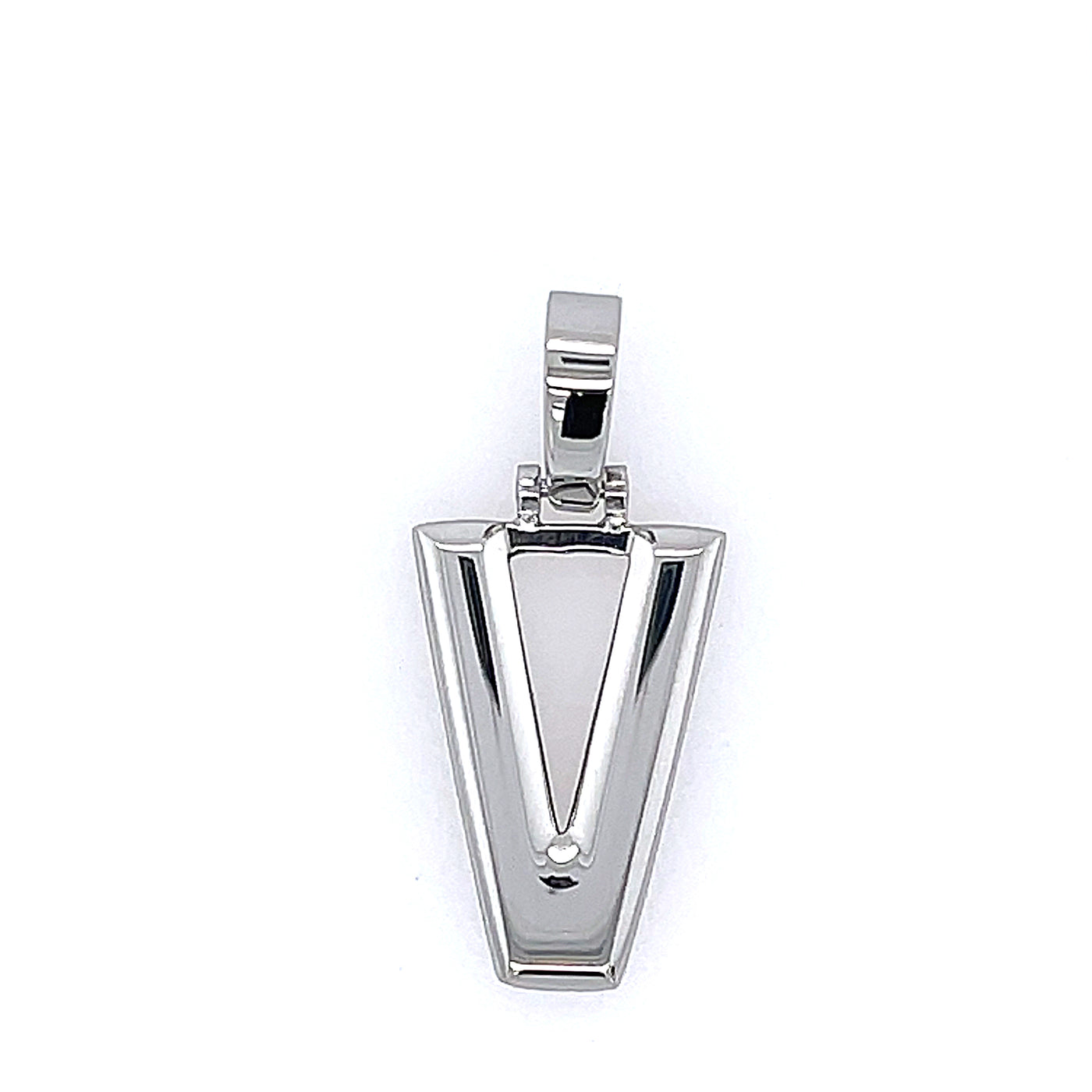 Varsity Initial Pendant (Silver)