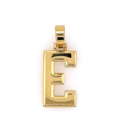 Varsity Initial Pendant (Gold)