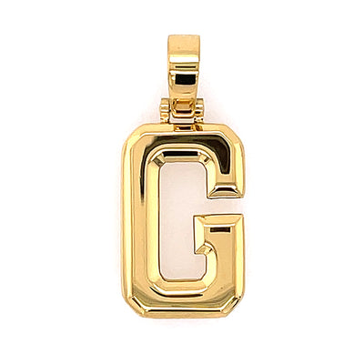 Varsity Initial Pendant (Gold)