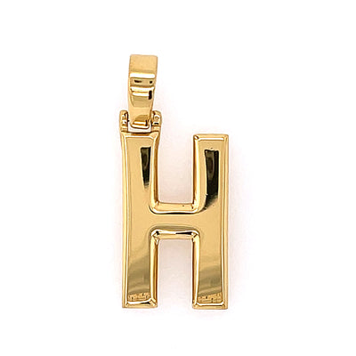 Varsity Initial Pendant (Gold)