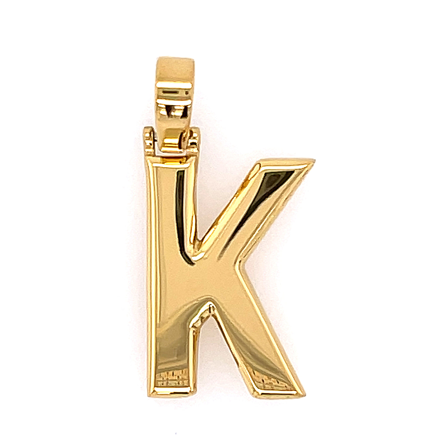 Varsity Initial Pendant (Gold)