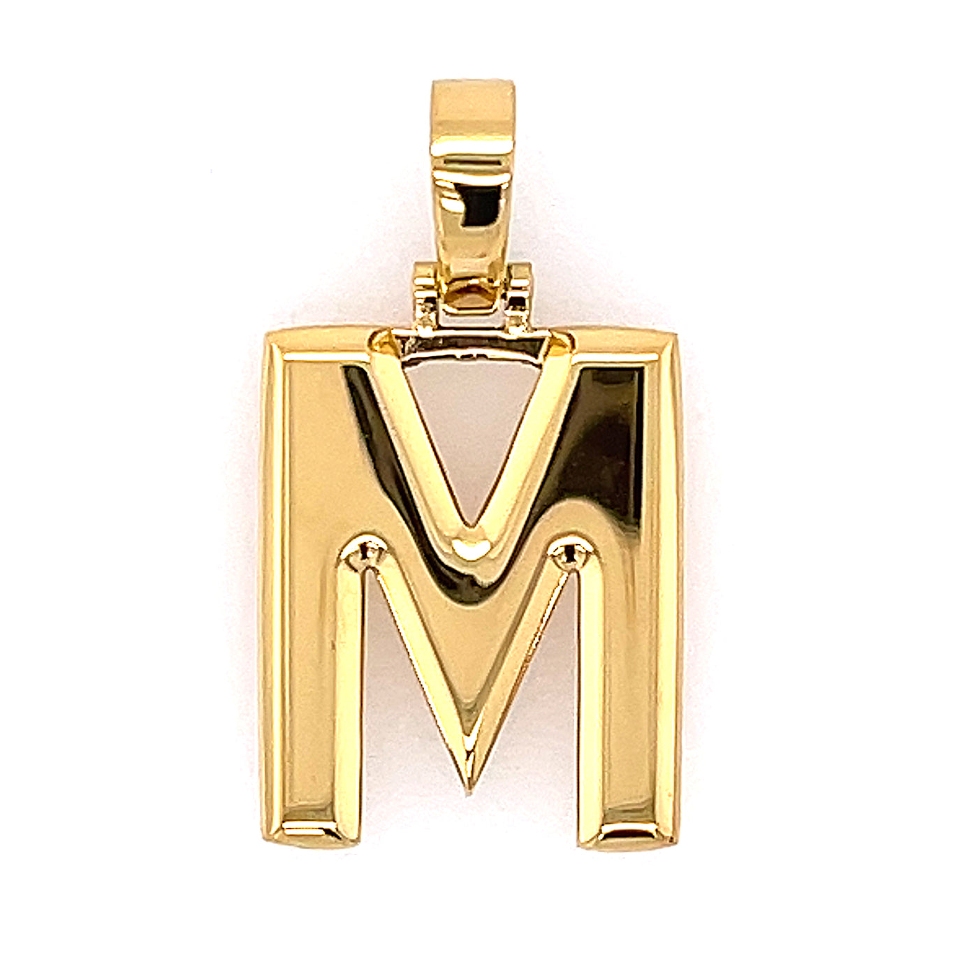 Varsity Initial Pendant (Gold)