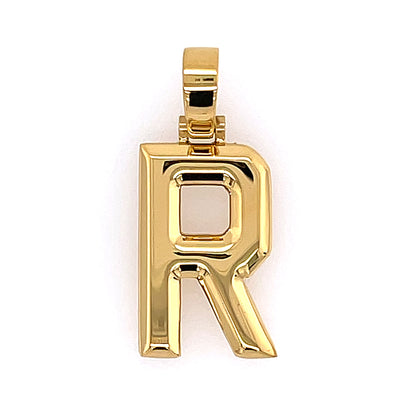 Varsity Initial Pendant (Gold)