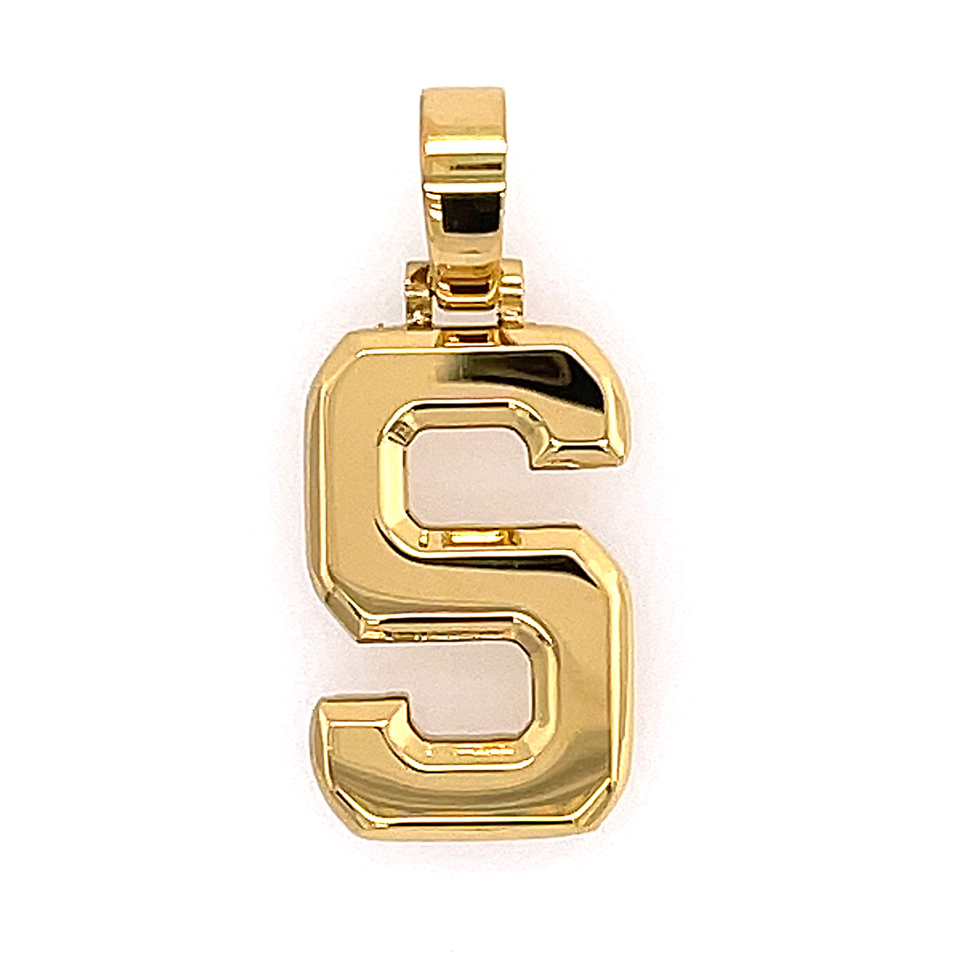 Varsity Initial Pendant (Gold)