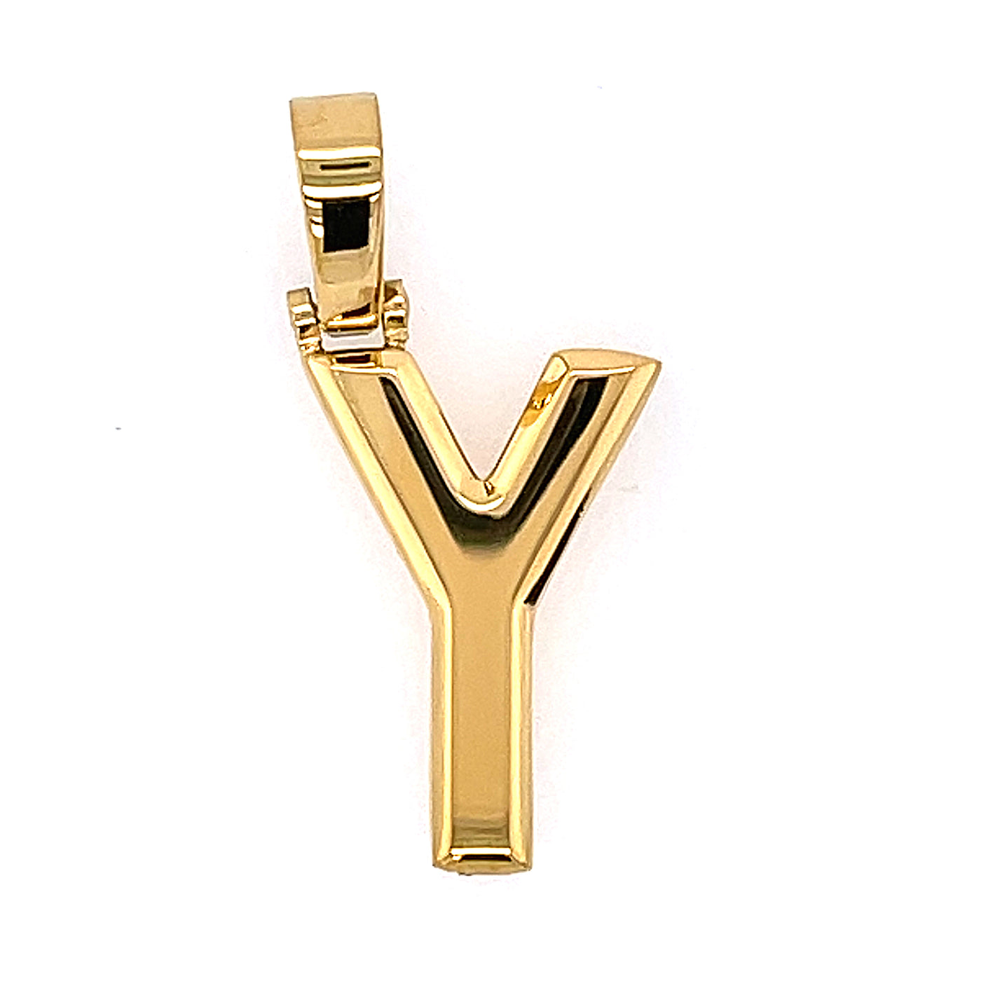 Varsity Initial Pendant (Gold)