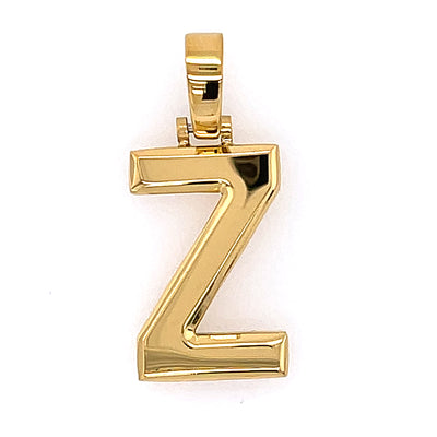 Varsity Initial Pendant (Gold)